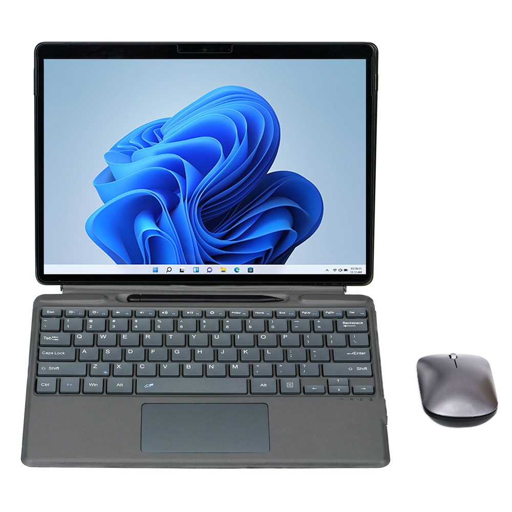 2089A for Microsoft Surface Pro 8 / X Laptop Magnetic Adsorption Bluetooth Wireless Keyboard with Touchpad-5