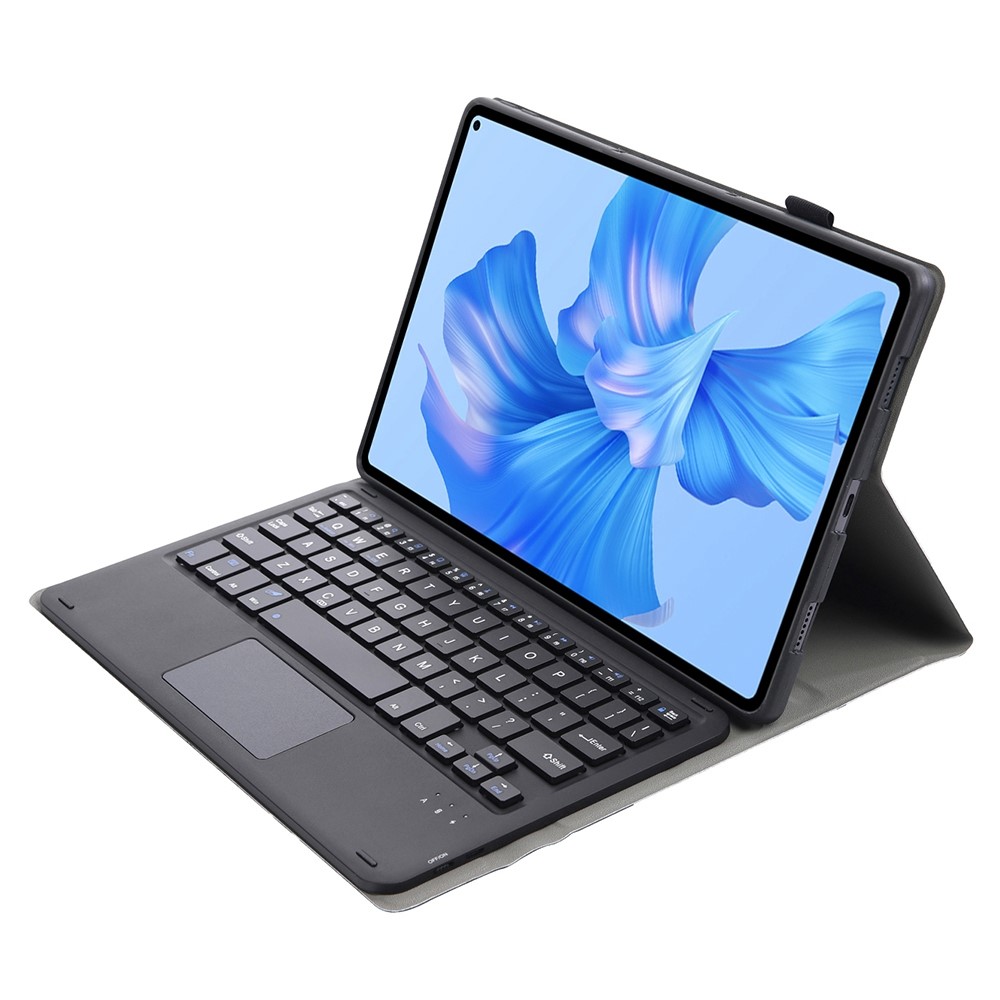 AHW12-A For Huawei MatePad Pro 11 (2022) Detachable Bluetooth Keyboard with TouchPad PU Leather+TPU Protective Case - Black-2