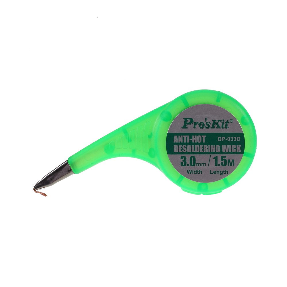 PRO'SKIT DP-033D Anti-Hot Desoldering Wick 3MM x 1.5M-1