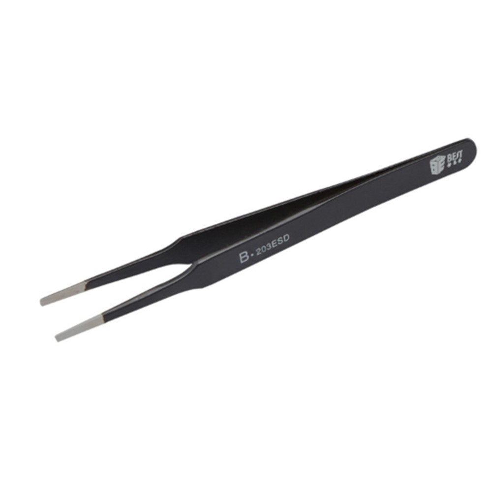 MELHOR Precisão Reparo Móvel BST-203ESD Pinças De Aço Inoxidável Anti-estáticos-1