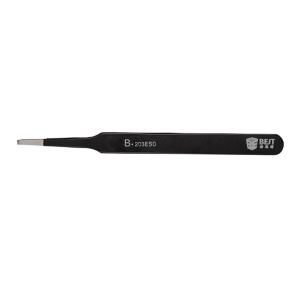 MELHOR Precisão Reparo Móvel BST-203ESD Pinças De Aço Inoxidável Anti-estáticos-2