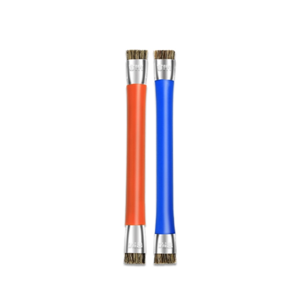 MELHOR BST-71 Double-end Escova De Limpeza Javali Cerdas Escova De Cabelo Escova De Limpeza Anti-estática - Cor Aleatória-3
