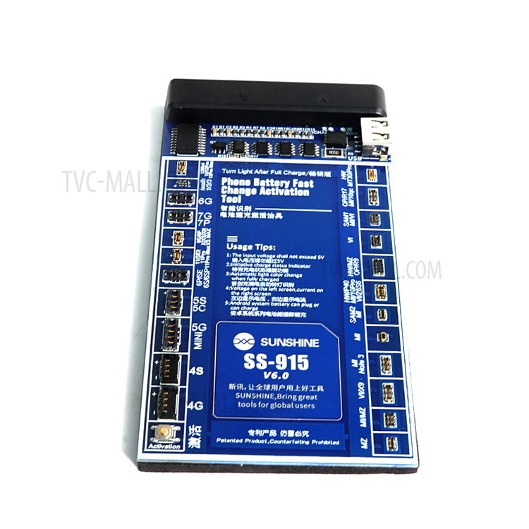 SUNSHINE SS-915 Smart Phone Built-in Battery Fast Charging and Actived Tool-2