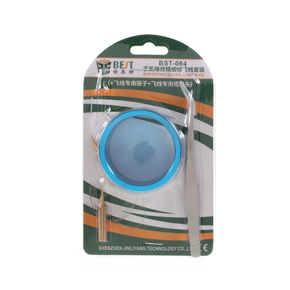 BEST BST-064 Mobile Phone Repair Fly Line Set Flying Wire Maintenance Tool Set-5