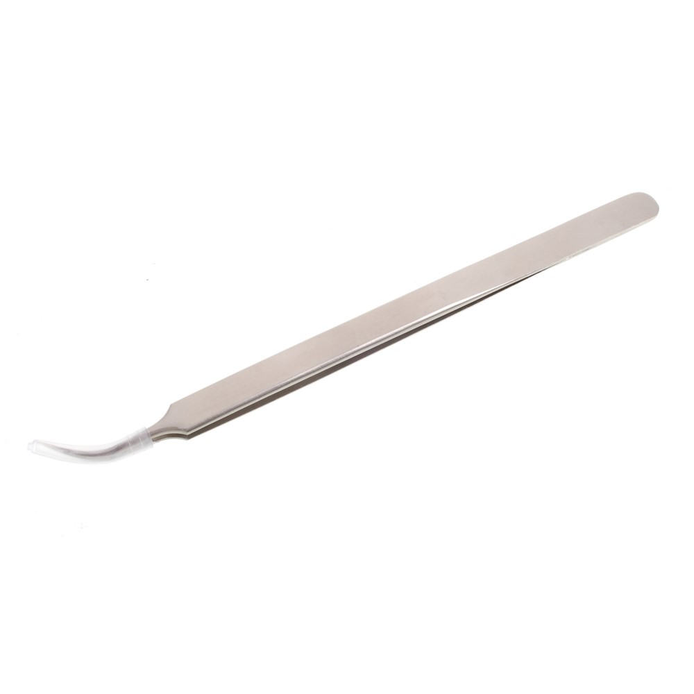 SUNSHINE ST-14S High Strength Metal Professional Curved Tip Tweezers-2
