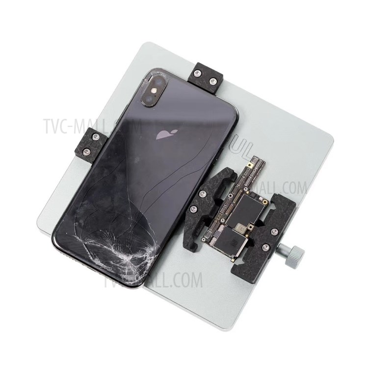 2UUL PCB Holder Tool Set 3 in 1 Backcover for iPhone Motherboard Back Glass Replacment PCB Repair Fixture-3