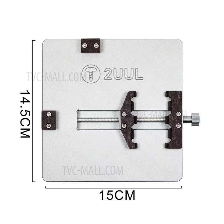 2UUL PCB Holder Tool Set 3 in 1 Backcover for iPhone Motherboard Back Glass Replacment PCB Repair Fixture-4