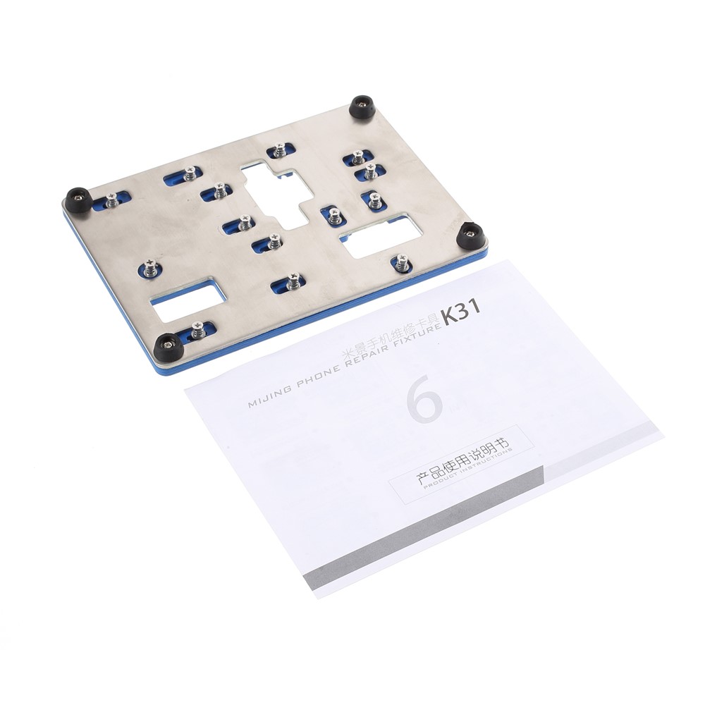 MIJING K31 6-in-1 Mobile Phone Mainboard Maintenance Fixture Hard Disk CPU Baseband Degumming for iPhone X-5