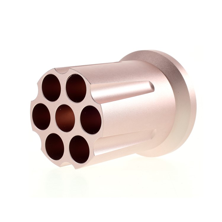 Screwdriver Organizer Non-slip Metal Base Rotating Tool Holder - Rose Gold-4