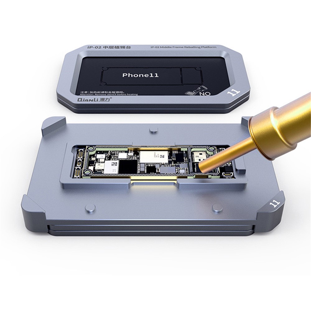 QIANLI IP-02 Middle Frame Reballing Platform for iPhone 11/11 Pro/11 Pro Max-10