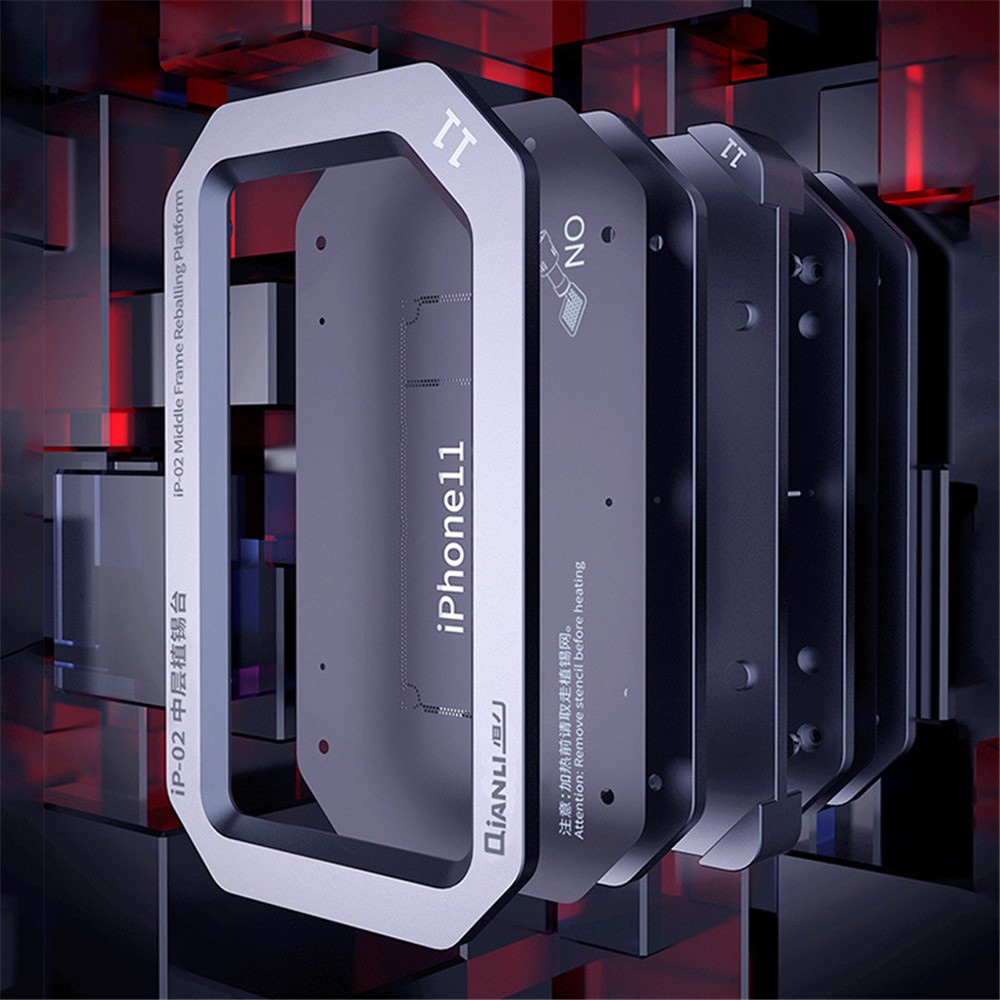 QIANLI IP-02 Middle Frame Reballing Platform for iPhone 11/11 Pro/11 Pro Max-13