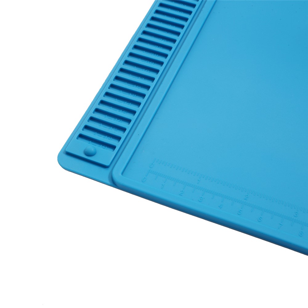 S-180 Soldering Station Iron Phone PC Computer Repair Mat Magnetic Heat Insulation Silicone Pad-4