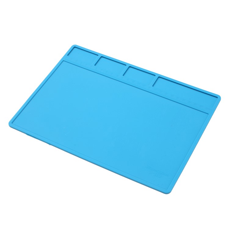 S-110 Heat Insulation Silicone Soldering Pad Mat Desk Maintenance Platform-2