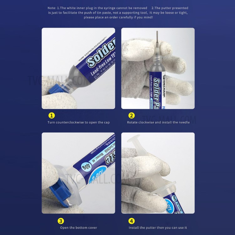 MECHANIC NS58 158? 40g Special Solder Paste for Unique Chip-2