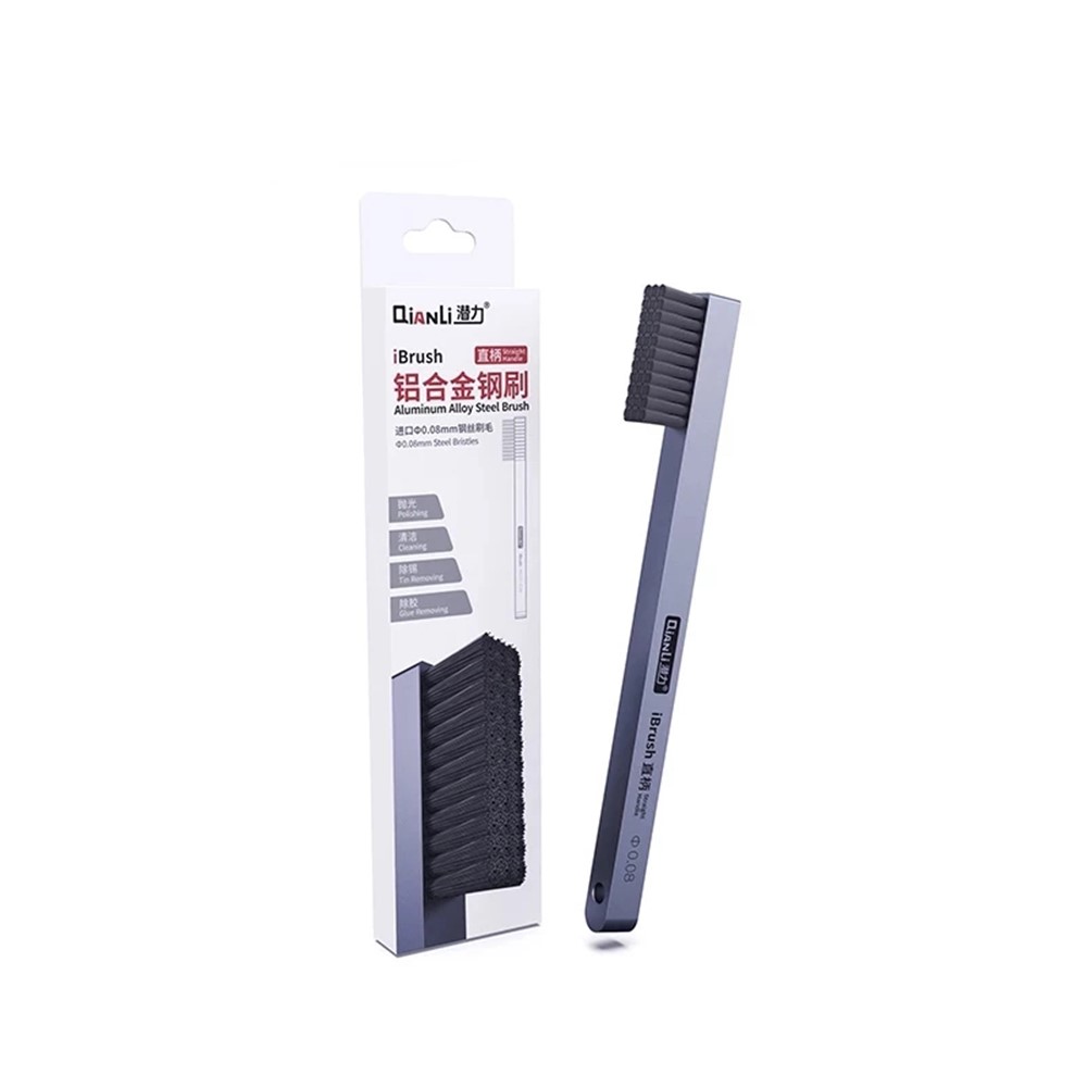 Aluminum Alloy Steel Brush Heat Resistance Brush for Phone Tablet PCB Mainboard Motherboard Cleaning Polishing Repair-1