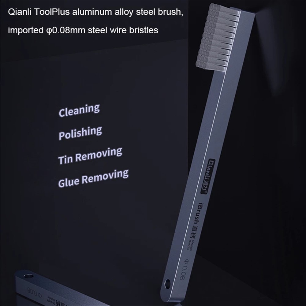 Aluminum Alloy Steel Brush Heat Resistance Brush for Phone Tablet PCB Mainboard Motherboard Cleaning Polishing Repair-4
