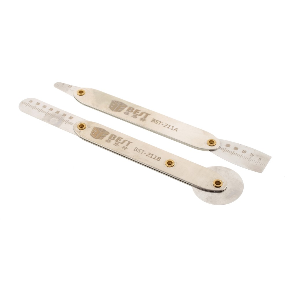 BST-211A/B Double Sided Metal Disassemble Crowbar Roller Crowbar Tool-1