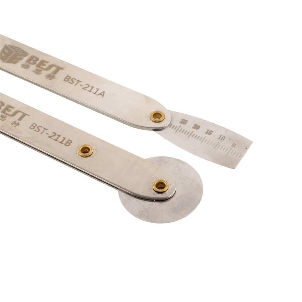 BST-211A/B Double Sided Metal Disassemble Crowbar Roller Crowbar Tool-2