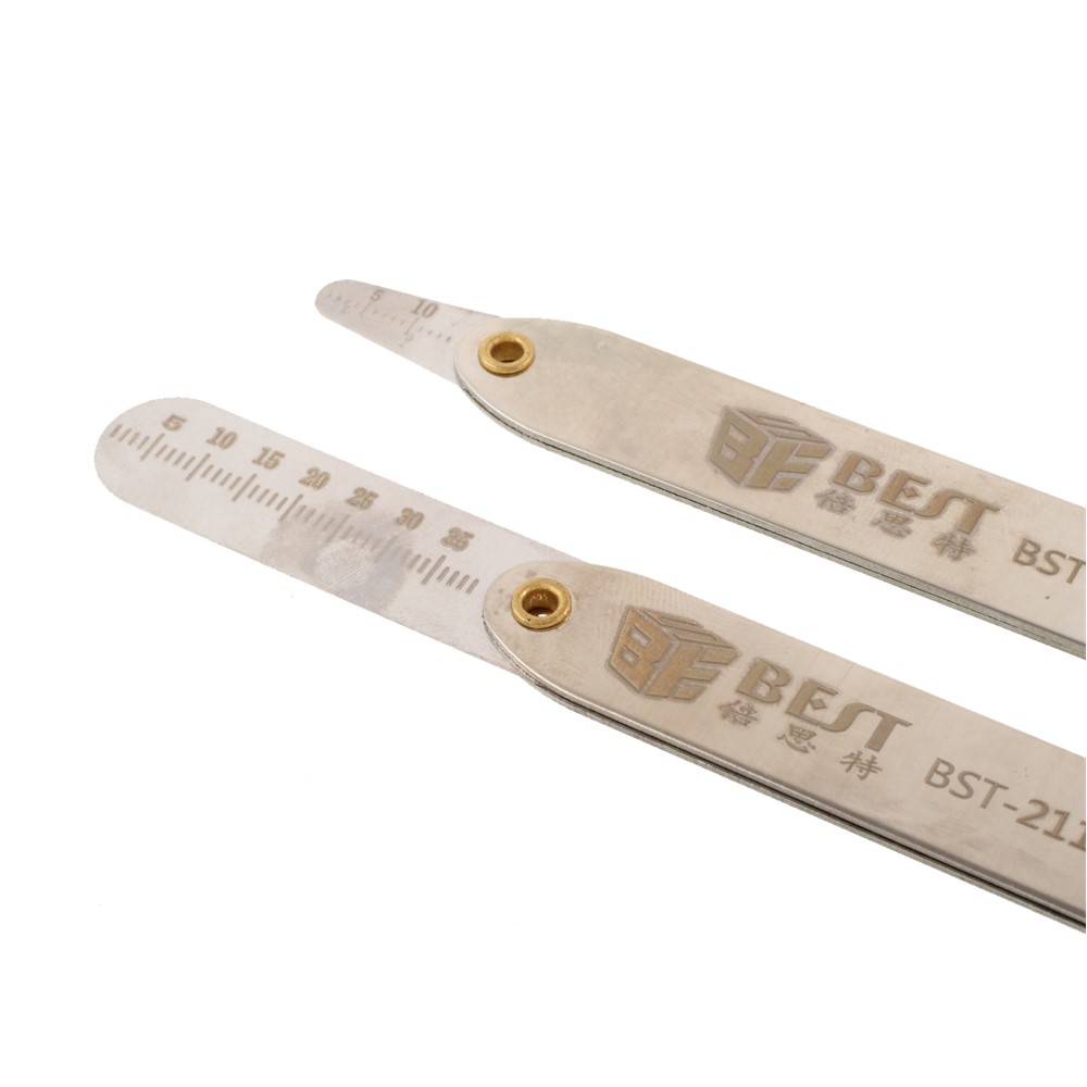 BST-211A/B Double Sided Metal Disassemble Crowbar Roller Crowbar Tool-3