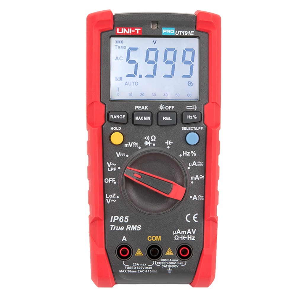 UNI-T UT191E Portable True RMS/Peak Professional Multimeter Digital Multimeter-2