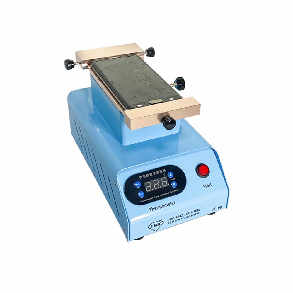TBK988Z Double-pump Rotating Curved Screen Glue Remover Mobile Phone LCD Screen Separator - US Plug-4