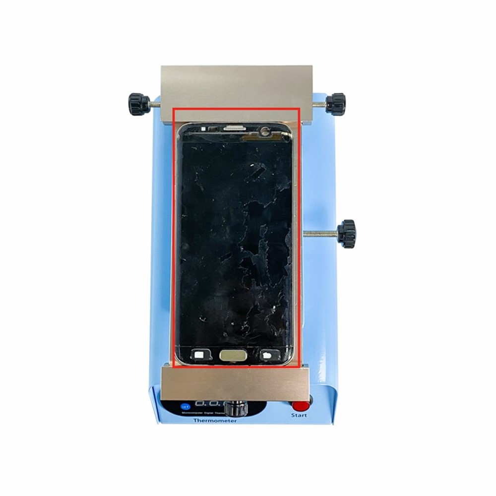 TBK988Z Double-pump Rotating Curved Screen Glue Remover Mobile Phone LCD Screen Separator - US Plug-5