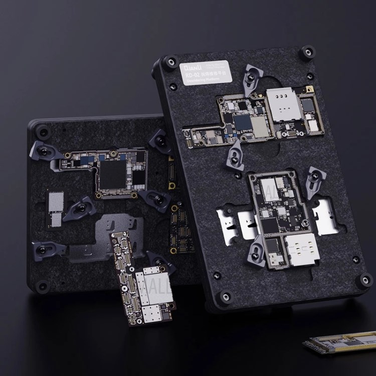 RD-02 6in1 Phone Motherboard Holder Fixture Desoldering Platform for iPhone X/XS/XS Max/11/11 Pro/11 Pro Max-3