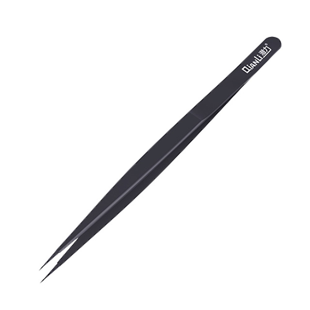 QIANLI INEEZY FX-03 0.15mm Hand-polished Non-magnetic Precision Stainless Steel Pointed Tweezers-1