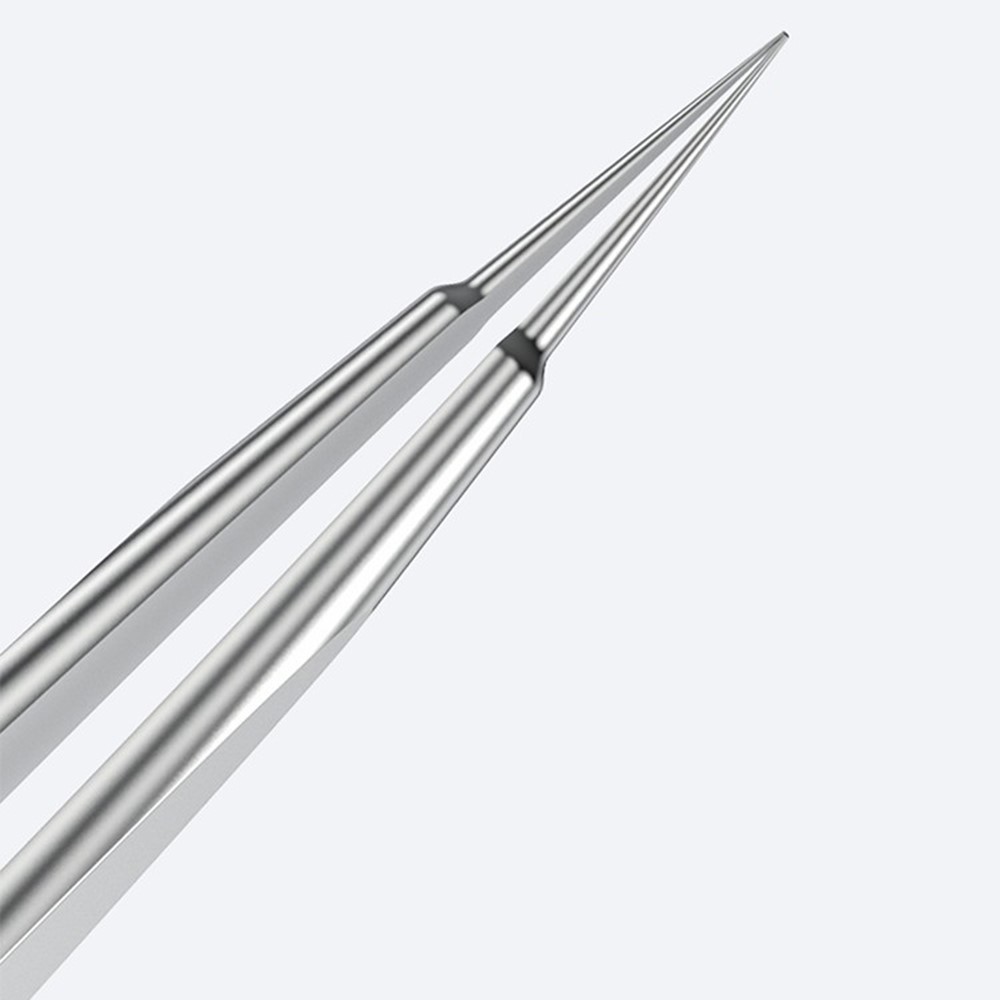 QIANLI INEEZY YX-01 Hand-polished Non-magnetic Precision Stainless Steel 0.1mm Pointed Tweezers-4