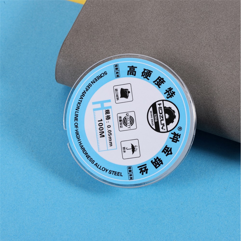 100m 0.05mm Super High Hardness Cutting Line for LCD Display Screen Separator Repair-4