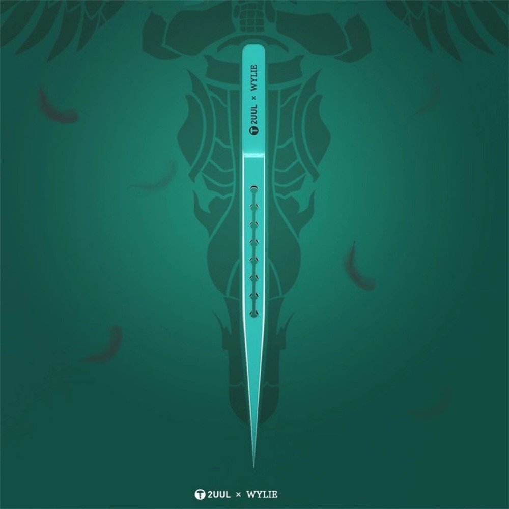 Ti11 Titanium Alloy Tweezers Straight Tip Forceps for Phone Motherboard Precise Wire Jump Chip IC Micro Repair-2