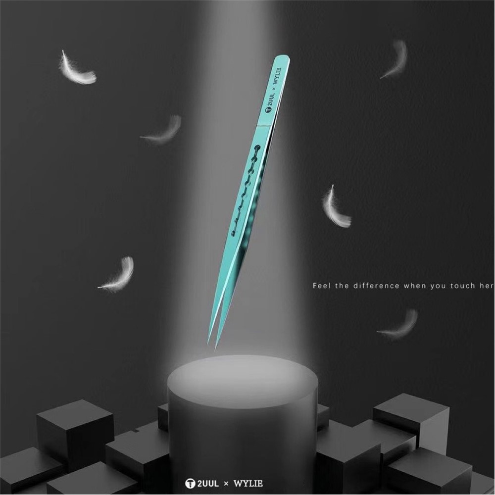 Ti11 Titanium Alloy Tweezers Straight Tip Forceps for Phone Motherboard Precise Wire Jump Chip IC Micro Repair-5