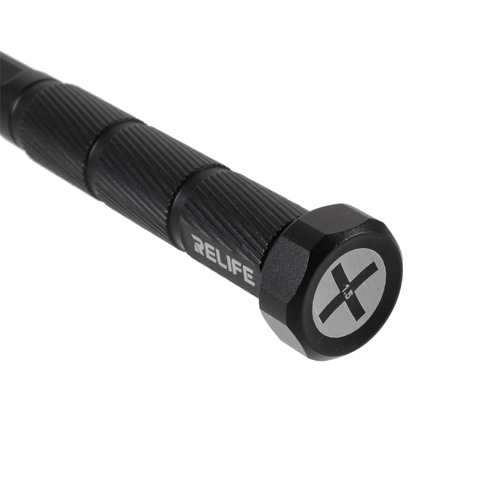 RELIFE RL-727 Mobile Phone Repair 3D Precision Screwdriver Cross 1.5 Non-Slip Screwdriver-3