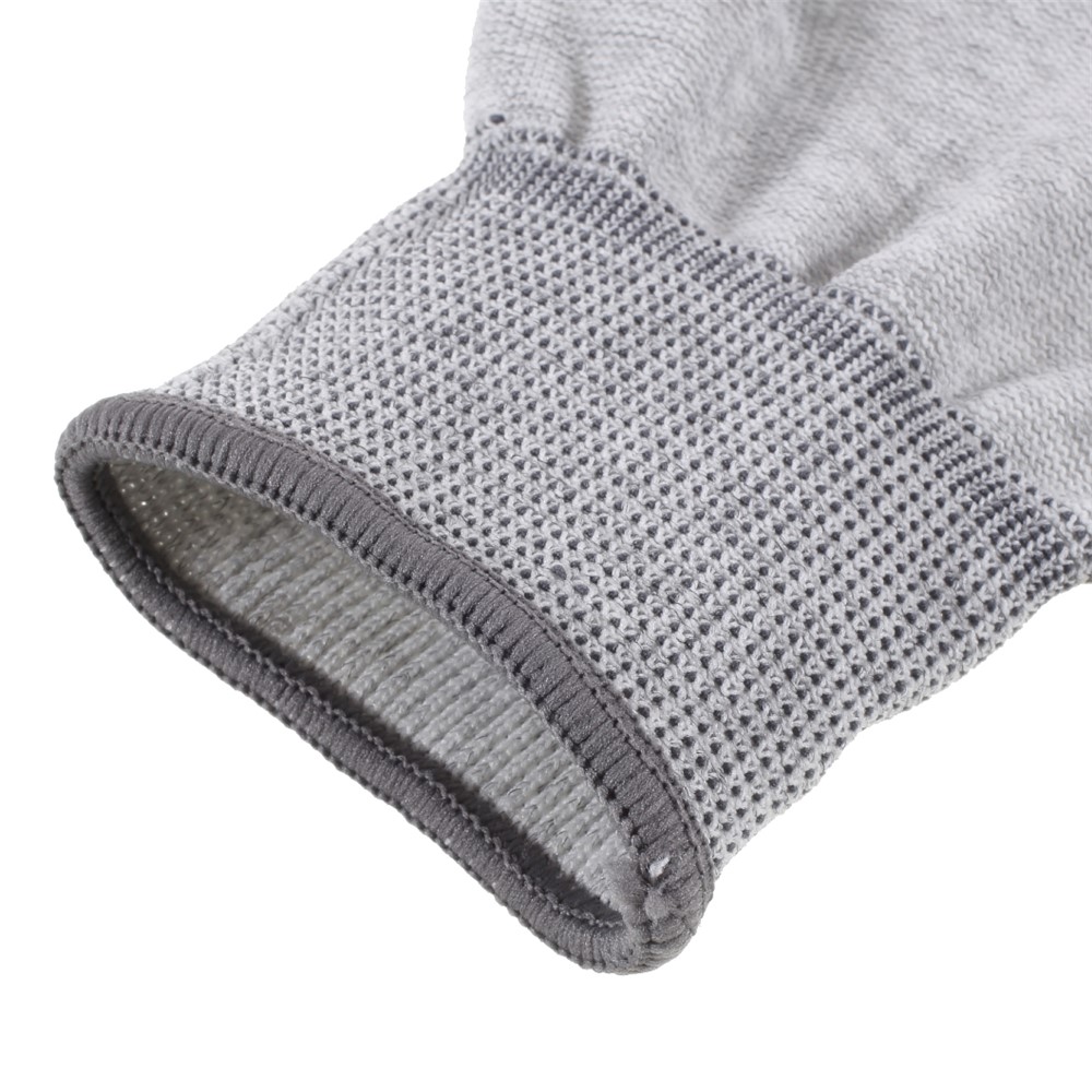 TOP FIT PU Coated Finger Anti-Fingerprint Cut Protection Glove Size L-5
