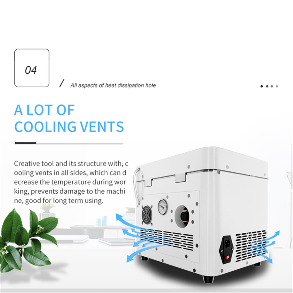 TBK808A Automatic Vacuum OCA LCD Defoaming Machine Bubble Remover LCD Repair Machine - US Plug-6
