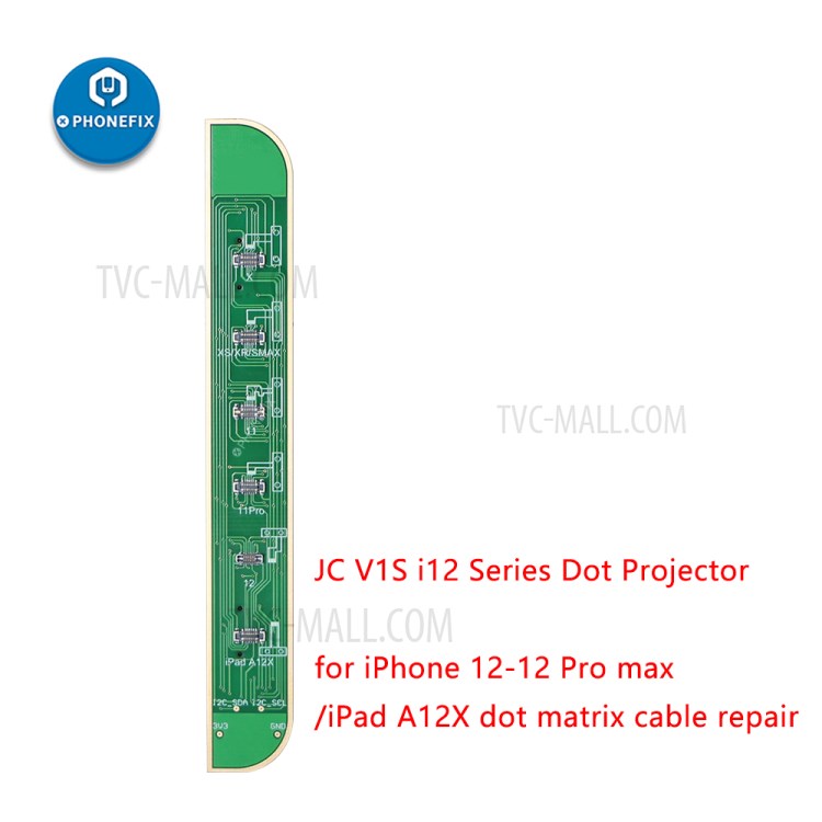 JC V1S Dot Projector Detection Board for iPhone 12 Pro Max/12 Pro/12/12 mini/11 Pro Max/11 Pro/11/XS Max/XR/XS-2