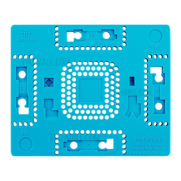 Multifunctional Magic Mat Silicone Pad for iPhone X/XS/11/12 Face ID Dot Matrix Camera CPU Planting Tin Fingerprint Repair-1