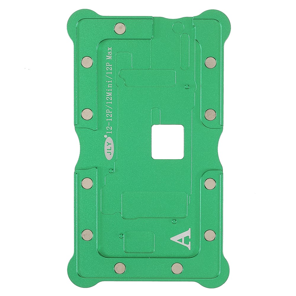 JLY 10-in-1 Magnetic-Absorbed Motherboard Holder Fixture Set for iPhone X/XS 5.8 inch/XS Max 6.5 inch/11 6.1 inch/11 Pro 5.8 inch/11 Pro Max 6.5 inch/12 6.1 inch/12 Pro 6.1 inch/12 Pro Max 6.7 inch-1