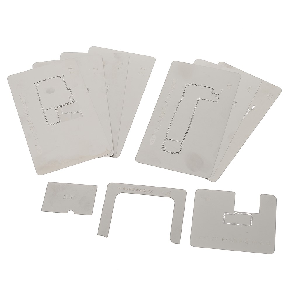 JLY 10-in-1 Magnetic-Absorbed Motherboard Holder Fixture Set for iPhone X/XS 5.8 inch/XS Max 6.5 inch/11 6.1 inch/11 Pro 5.8 inch/11 Pro Max 6.5 inch/12 6.1 inch/12 Pro 6.1 inch/12 Pro Max 6.7 inch-5
