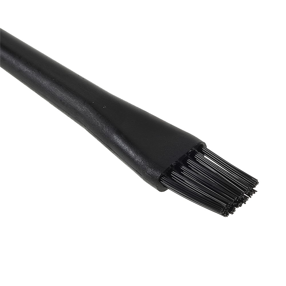 Round Handle Cleaning Dust Anti-Static 11-Tufted Cleaning Brush - 3-4