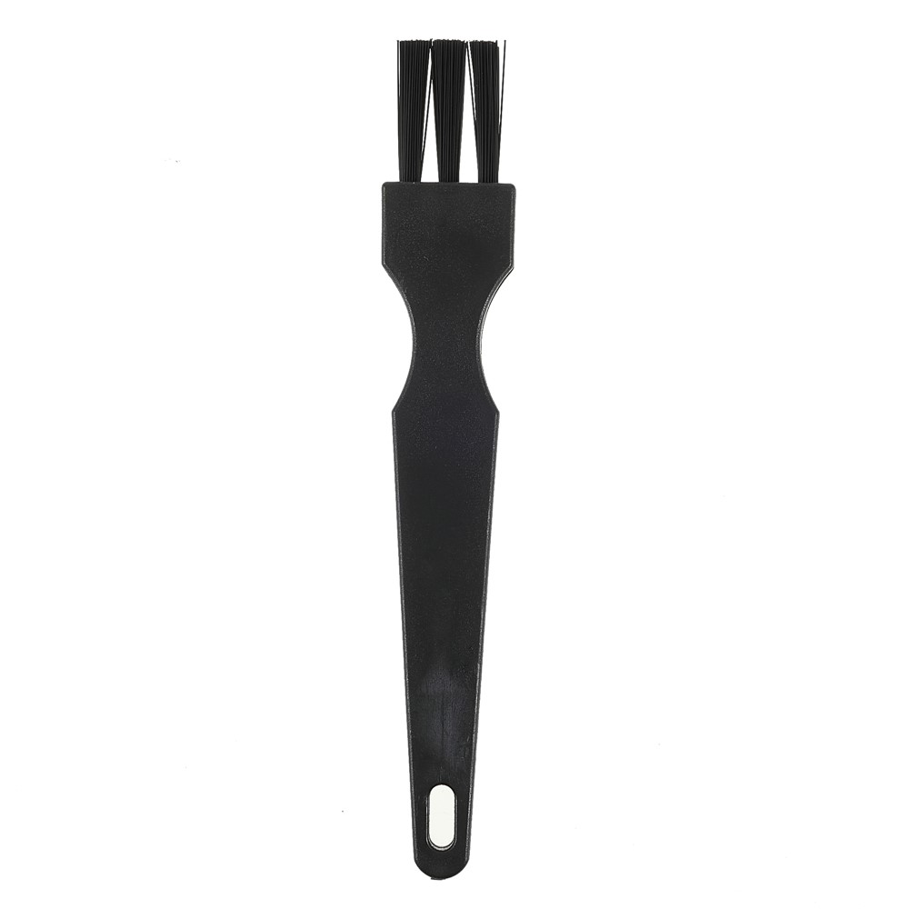 Medium Straight Shank Anti-Static 3-Tufted Cleaning Brush - 4-1
