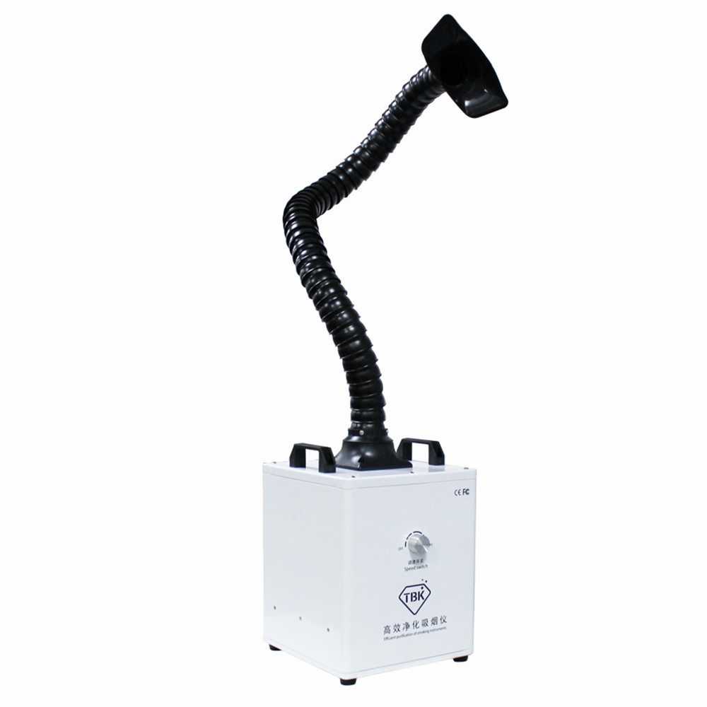 TBK 618 Fume Extractor Smoke Purifier High Efficient Purification Smoking Instrument for Phone Welding Repair Laser Machine - 220V-2