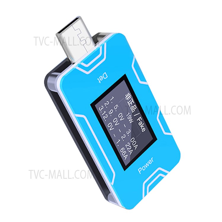JC JCID-CT01 USB Tester Digital Charger PD Charger Detector HD OLED Screen Accurate Identification of Genuine and Imitation Product-1