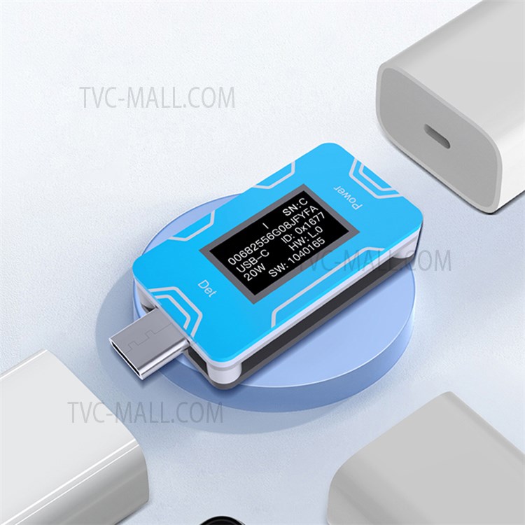 JC JCID-CT01 USB Tester Digital Charger PD Charger Detector HD OLED Screen Accurate Identification of Genuine and Imitation Product-7