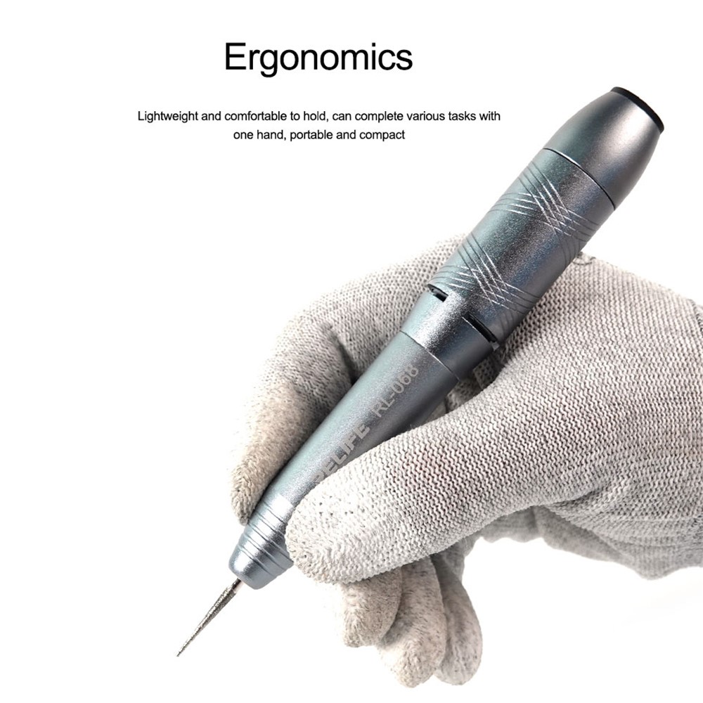 RELIFE RL-068 Multi-Speed Mini Electric Drill Engraving Pen Grinding Drilling Cutting Polishing Pen-2