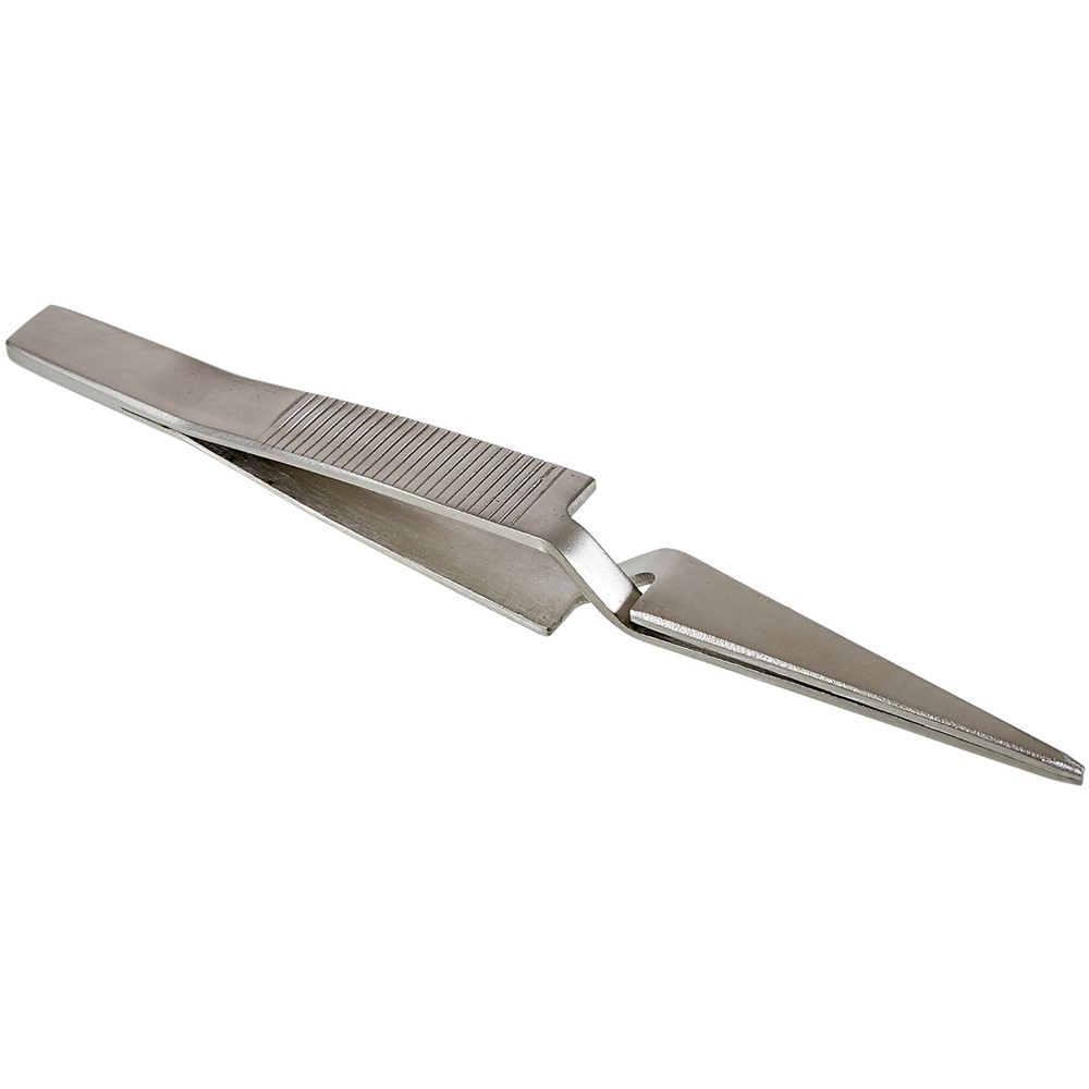 BEST BST-F12.5 Anti-Slip Self Closing Tweezers Cross Lock Soldering Tweezers for Mobile Phone Tablets Maintenance-3