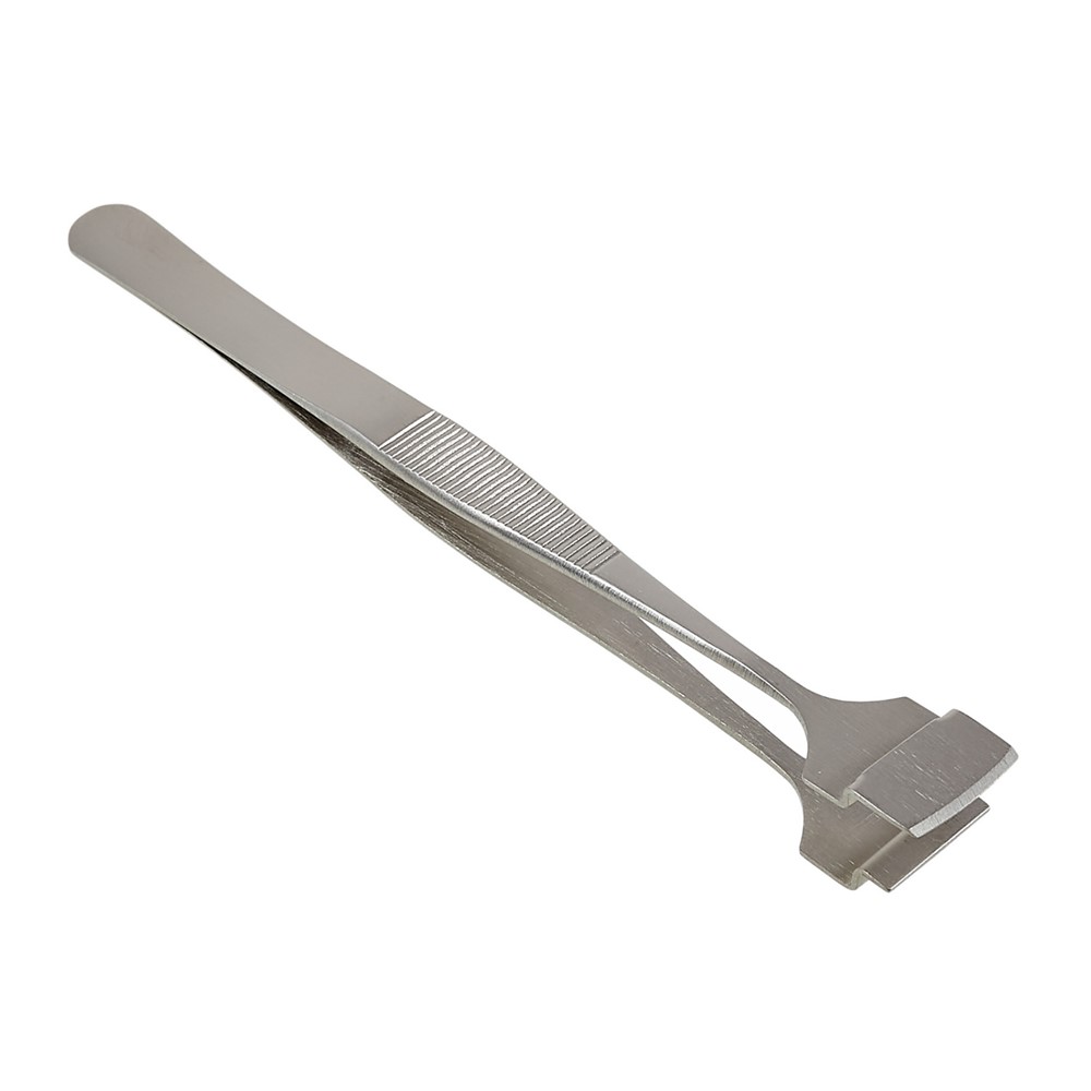 BEST BST-91-5L L-shaped Wafer Tweezers Stainless Steel Tweezers Dedicated Chip Hand Tool-3