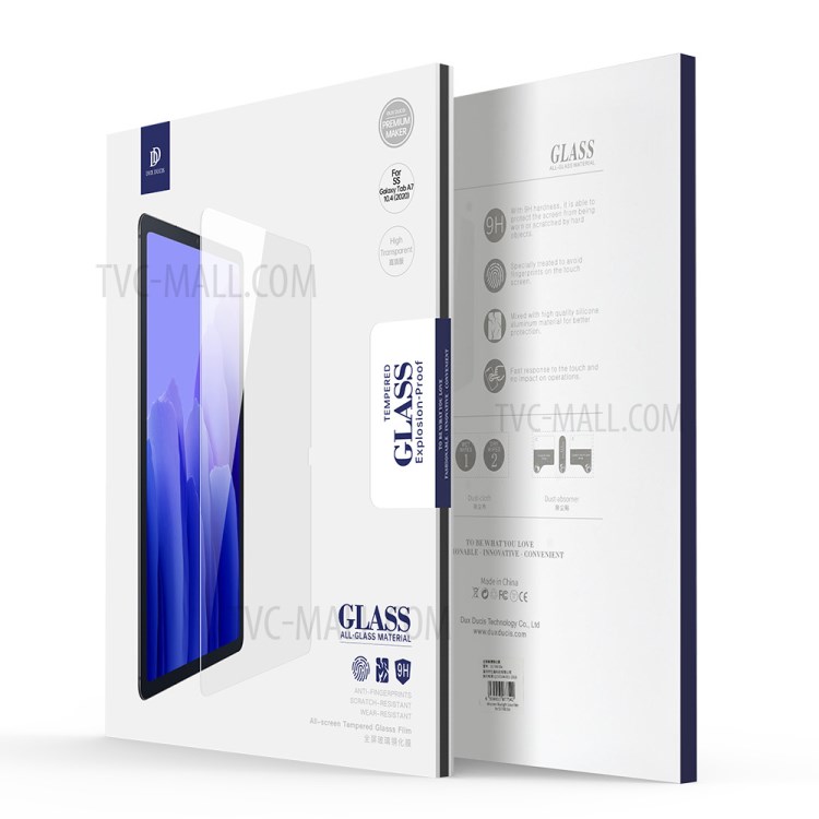 DUX DUCIS Full Covering Screen Film Tempered Glass Protector for Samsung Galaxy Tab A7 10.4 (2020)-4