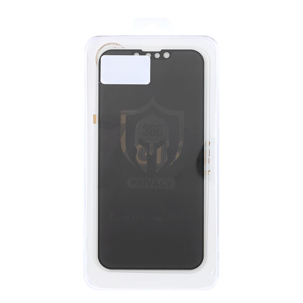 360 Degrees Anti-Peep Full Size Full Glue Tempered Glass Screen Protector for iPhone 13 / 13 Pro 6.1 inch-10