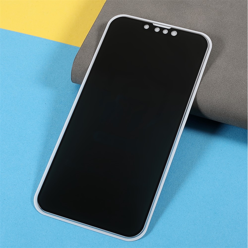 360 Degrees Anti-Peep Full Size Full Glue Tempered Glass Screen Protector for iPhone 13 / 13 Pro 6.1 inch-3